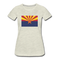 Arizona Flag - Women’s Premium T-Shirt - heather oatmeal