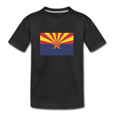 Arizona Flag - Kids' Premium T-Shirt - black