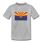 Arizona Flag - Kids' Premium T-Shirt - heather gray