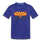 Arizona Flag - Kids' Premium T-Shirt - royal blue