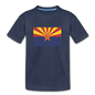 Arizona Flag - Kids' Premium T-Shirt - navy