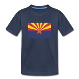 Arizona Flag - Kids' Premium T-Shirt - navy