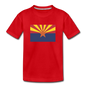 Arizona Flag - Kids' Premium T-Shirt - red