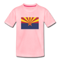 Arizona Flag - Kids' Premium T-Shirt - pink