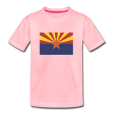 Arizona Flag - Kids' Premium T-Shirt - pink