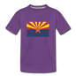 Arizona Flag - Kids' Premium T-Shirt - purple