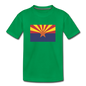 Arizona Flag - Kids' Premium T-Shirt - kelly green