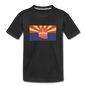 Arizona Info Map - Kids' Premium T-Shirt - black