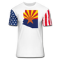 Arizona - Stars & Stripes T-Shirt - white