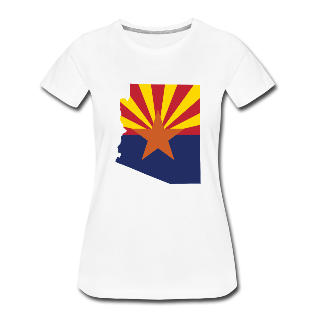 Arizona - Women’s Premium T-Shirt - white