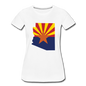 Arizona - Women’s Premium T-Shirt - white