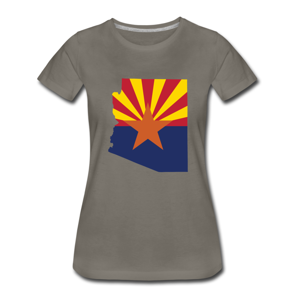 Arizona - Women’s Premium T-Shirt - asphalt gray