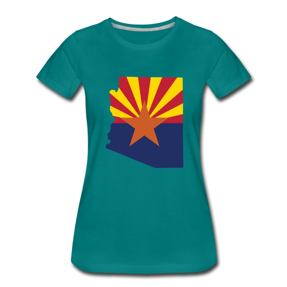 Arizona - Women’s Premium T-Shirt - teal