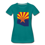 Arizona - Women’s Premium T-Shirt - teal