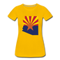 Arizona - Women’s Premium T-Shirt - sun yellow