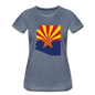 Arizona - Women’s Premium T-Shirt - heather blue