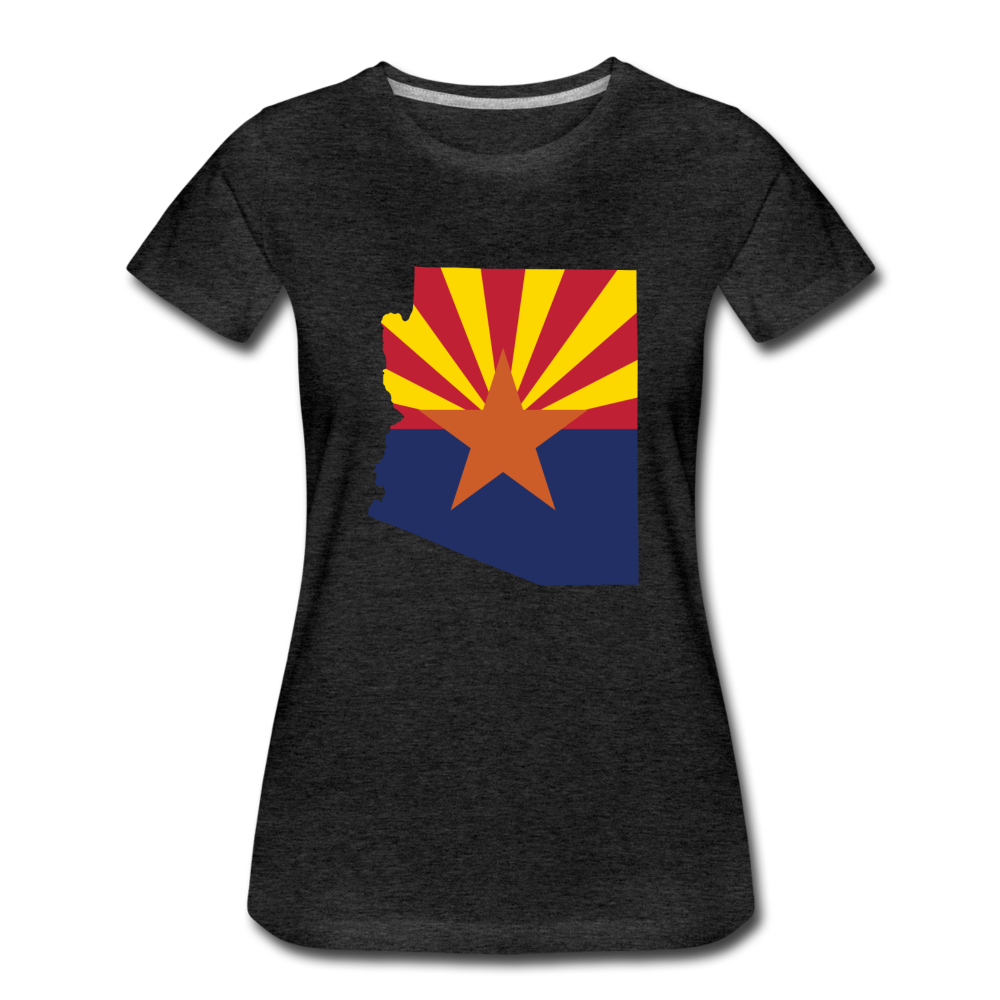 Arizona - Women’s Premium T-Shirt - charcoal gray