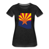 Arizona - Women’s Premium T-Shirt - charcoal gray