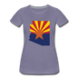 Arizona - Women’s Premium T-Shirt - washed violet