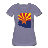 Arizona - Women’s Premium T-Shirt - washed violet