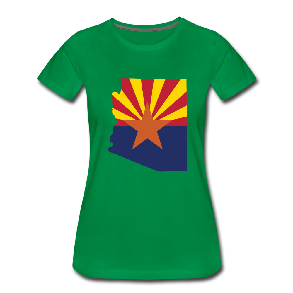 Arizona - Women’s Premium T-Shirt - kelly green