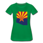 Arizona - Women’s Premium T-Shirt - kelly green