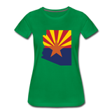 Arizona - Women’s Premium T-Shirt - kelly green