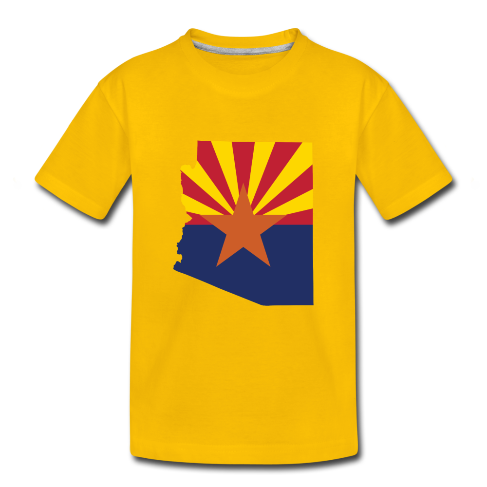 Arizona - Kids' Premium T-Shirt - sun yellow