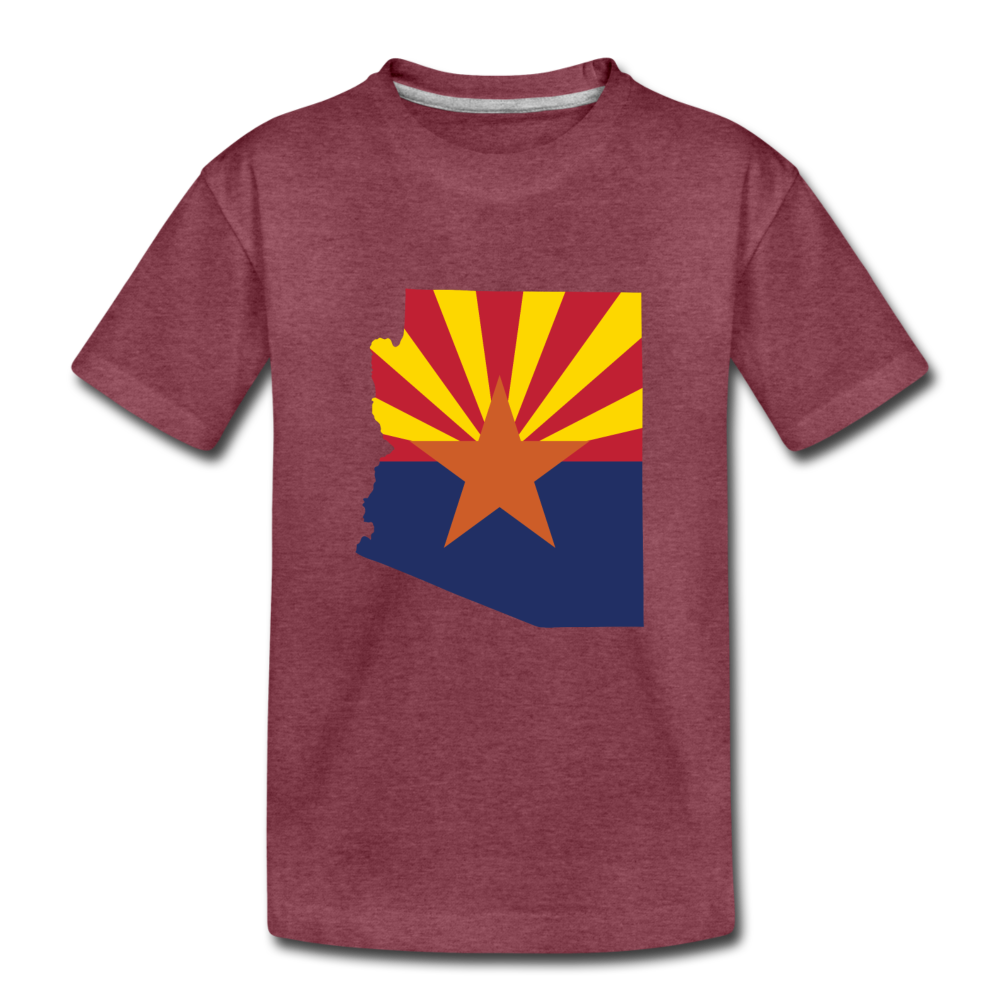 Arizona - Kids' Premium T-Shirt - heather burgundy