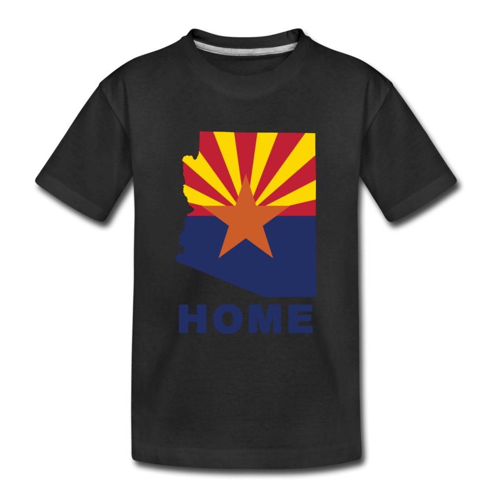 Arizona "HOME" - Kids' Premium T-Shirt - black