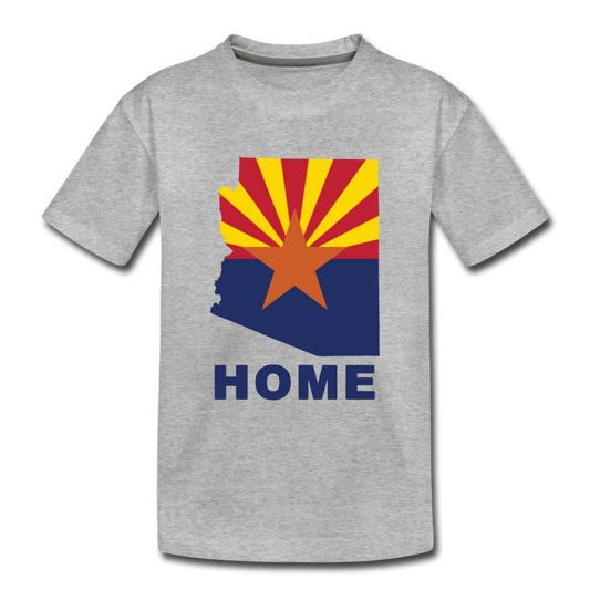 Arizona "HOME" - Kids' Premium T-Shirt - heather gray