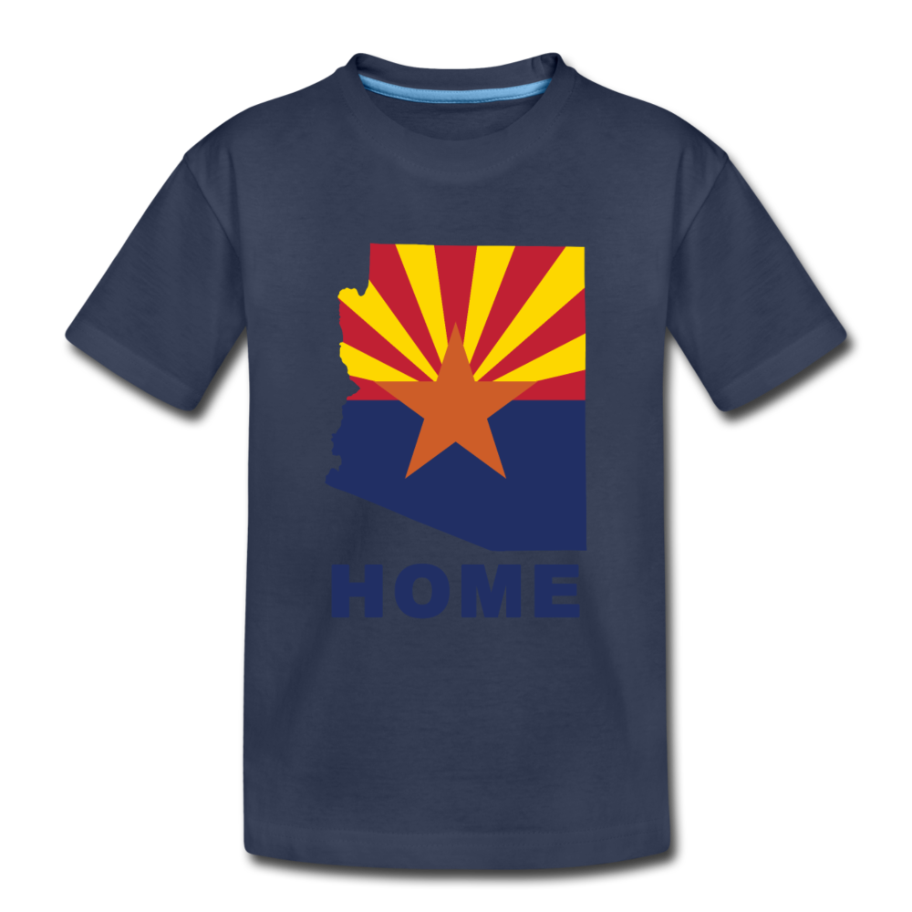 Arizona "HOME" - Kids' Premium T-Shirt - navy