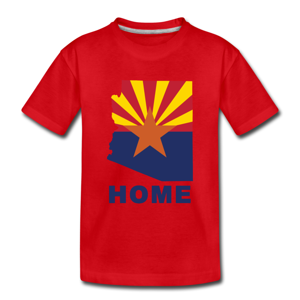 Arizona "HOME" - Kids' Premium T-Shirt - red