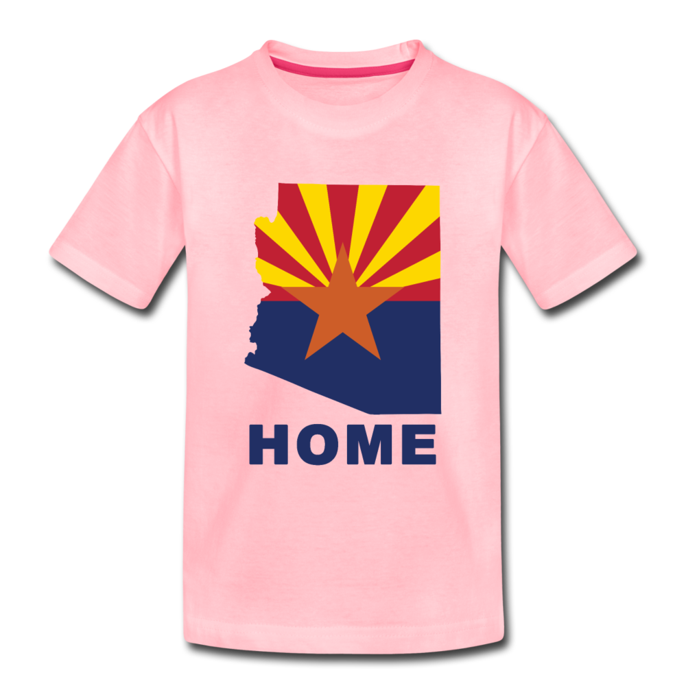 Arizona "HOME" - Kids' Premium T-Shirt - pink