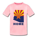 Arizona "HOME" - Kids' Premium T-Shirt - pink