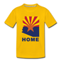 Arizona "HOME" - Kids' Premium T-Shirt - sun yellow