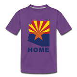 Arizona "HOME" - Kids' Premium T-Shirt - purple