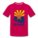 Arizona "HOME" - Kids' Premium T-Shirt - dark pink