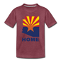 Arizona "HOME" - Kids' Premium T-Shirt - heather burgundy