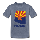 Arizona "HOME" - Kids' Premium T-Shirt - heather blue