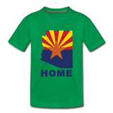 Arizona "HOME" - Kids' Premium T-Shirt - kelly green