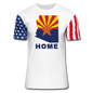 Arizona "HOME" - Stars & Stripes T-Shirt - white