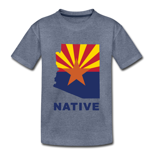 Arizona "NATIVE" - Kids' Premium T-Shirt - heather blue