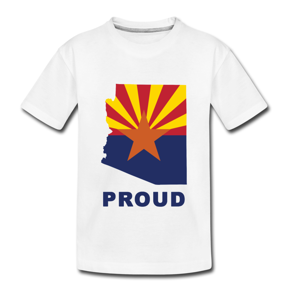 Arizona "PROUD" - Kids' Premium T-Shirt - white