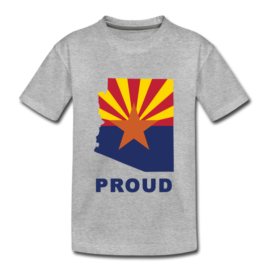 Arizona "PROUD" - Kids' Premium T-Shirt - heather gray