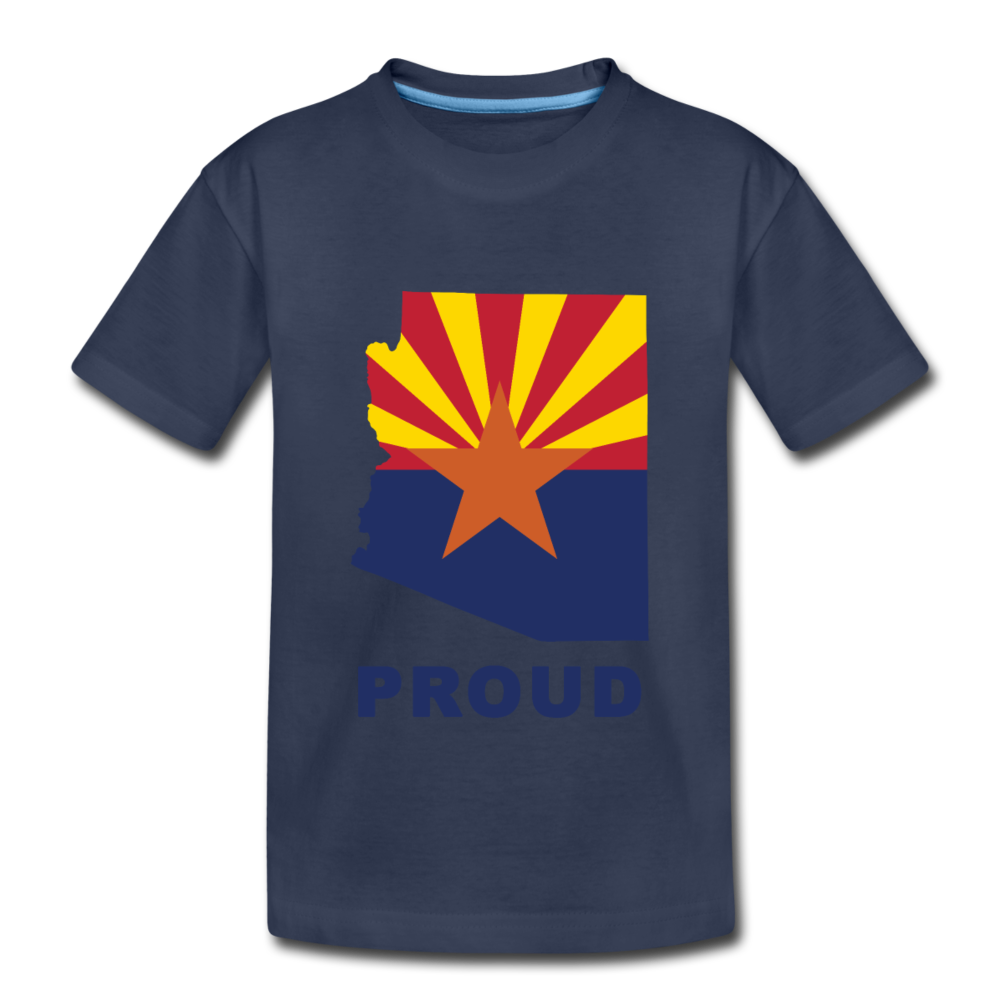 Arizona "PROUD" - Kids' Premium T-Shirt - navy