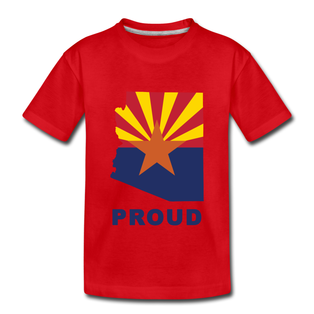 Arizona "PROUD" - Kids' Premium T-Shirt - red