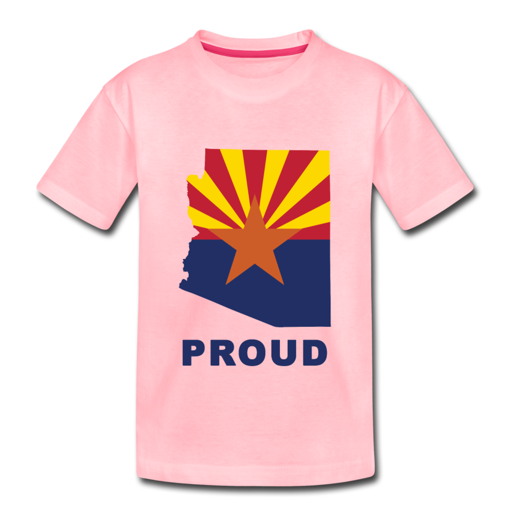 Arizona "PROUD" - Kids' Premium T-Shirt - pink