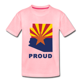 Arizona "PROUD" - Kids' Premium T-Shirt - pink