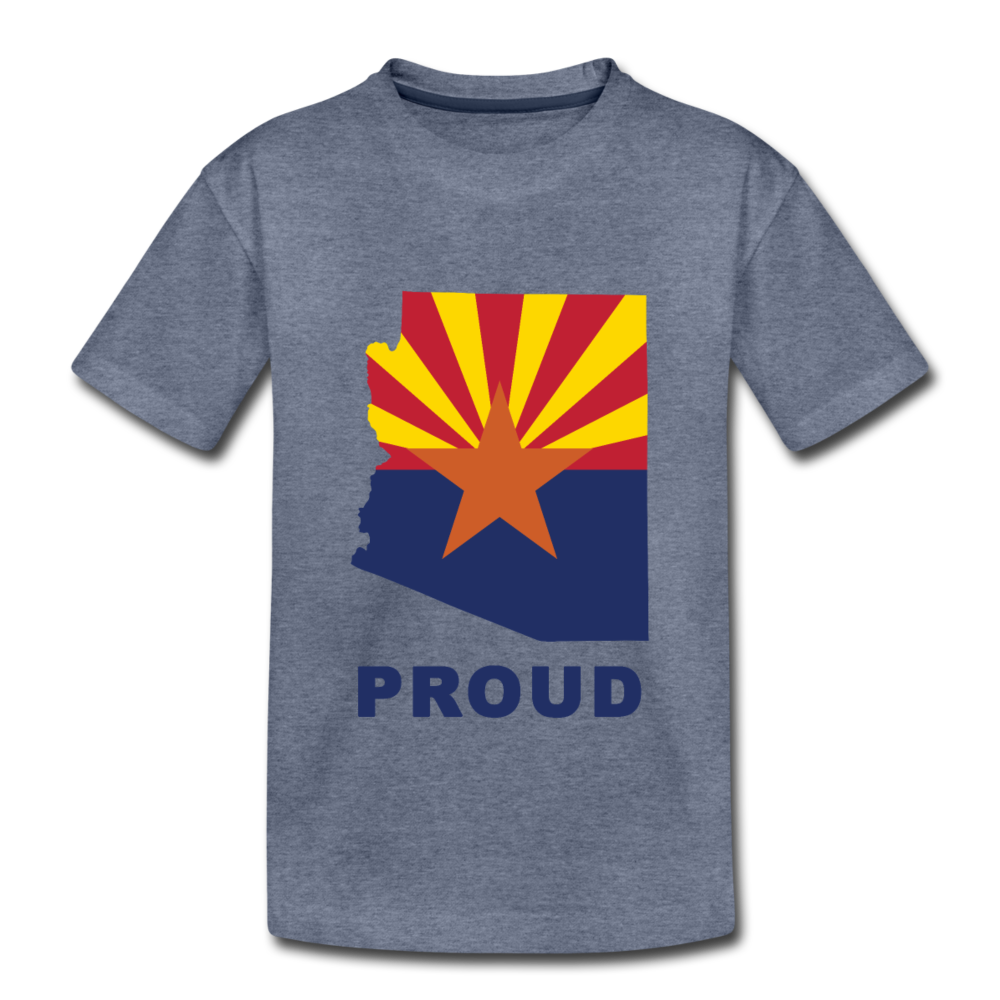 Arizona "PROUD" - Kids' Premium T-Shirt - heather blue